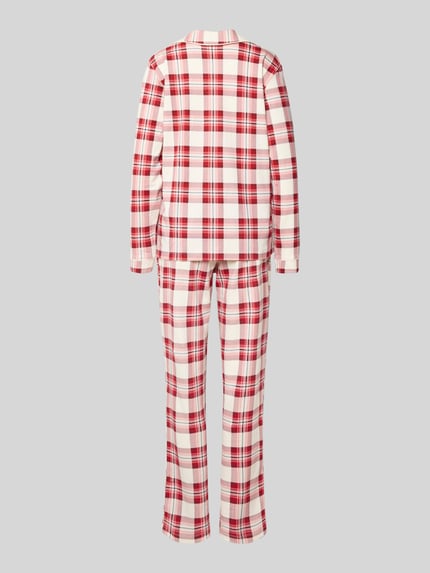 LASCANA Pyjama mit Reverskragen Offwhite 3