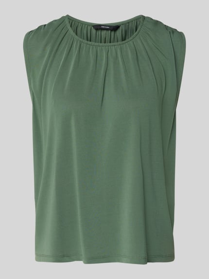 Top bluzkowy o kroju loose fit z mieszanki modalu model 'FILLI' Shop The Look MANNEQUINE
