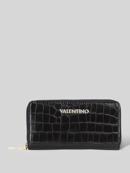 Valentino Bags Portemonnaie mit umlaufendem Reißverschluss Black 1