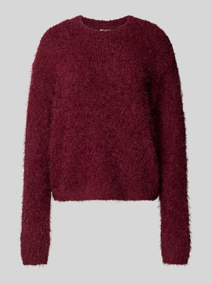 Gebreide pullover van effectgaren, model 'SASSY' Shop The Look MANNEQUINE
