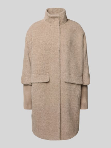 COMMA Jas met opstaande kraag Taupe - 2