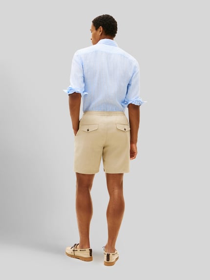 Tommy Hilfiger Regular Fit Chinoshorts Modell 'DOVER' Beige 5