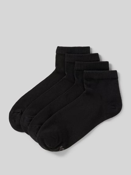 s.Oliver RED LABEL Socken aus Baumwoll-Mix im 4er-Pack Black 1