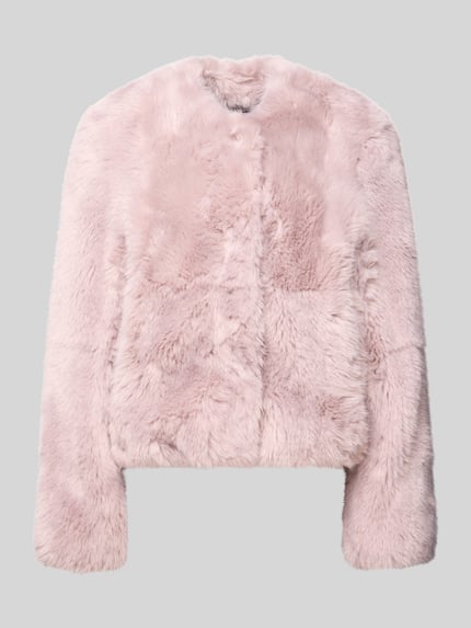 STAND STUDIO Jacke aus Kunstfell Modell 'Halle' Lila Melange 2
