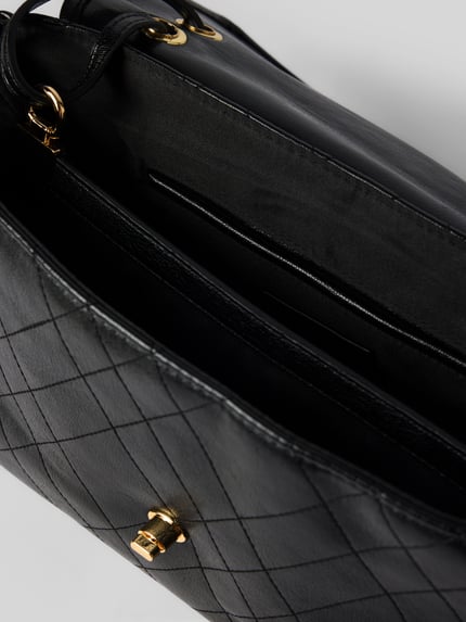 MANGO Handtasche mit Schulterriemen Modell 'Charlie' Black 5