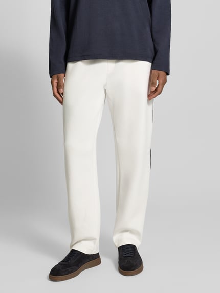 Armani Exchange Sweatpants mit elastischem Bund Weiss 4