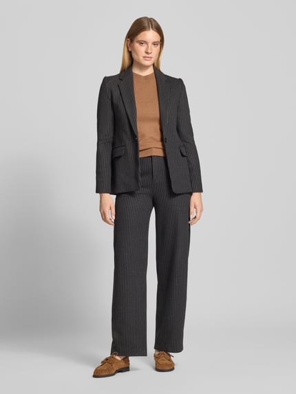 DRYKORN Regular Fit Blazer mit Reverskragen Modell 'ATLIN' Black 1