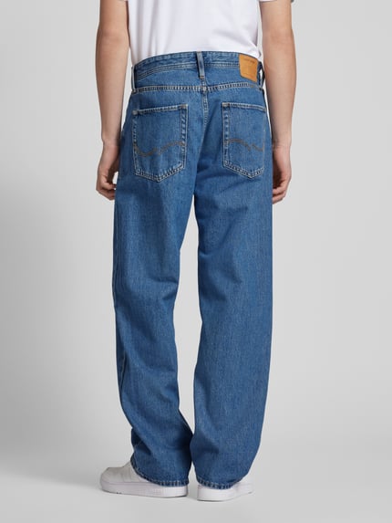 JACK & JONES Baggy fit jeans met 5-pocketmodel, model 'ALEX' Jeansblauw - 5