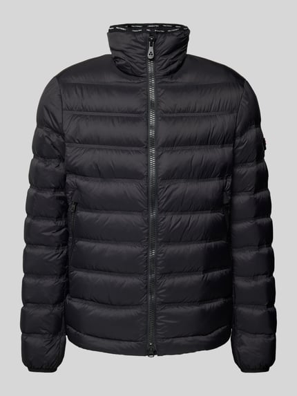 Peuterey Steppjacke mit Stehkragen Modell 'Proske' Black 2