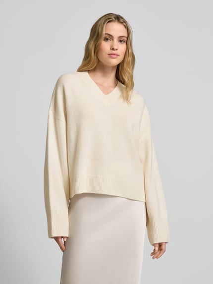 Style Icon Collection Gebreide pullover met kasjmier - curated by Anouk Yve Ecru - 4