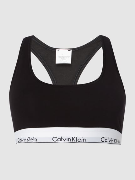 Calvin Klein Underwear Bustier mit Logo-Bund Black 2