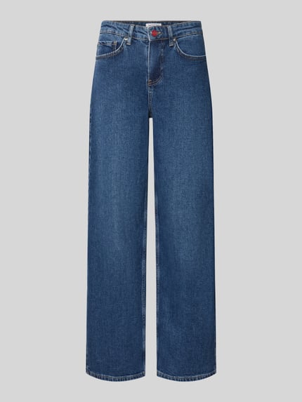 Straight Fit Jeans aus Baumwoll-Mix Shop The Look MANNEQUINE