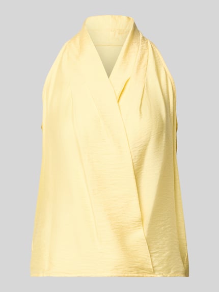 Regular Fit Top aus Viskose-Mix Modell 'Salma' Shop The Look MANNEQUINE