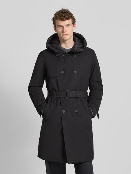 khujo Parkamantel mit Steppeinsatz Modell 'Tarm' Black 4