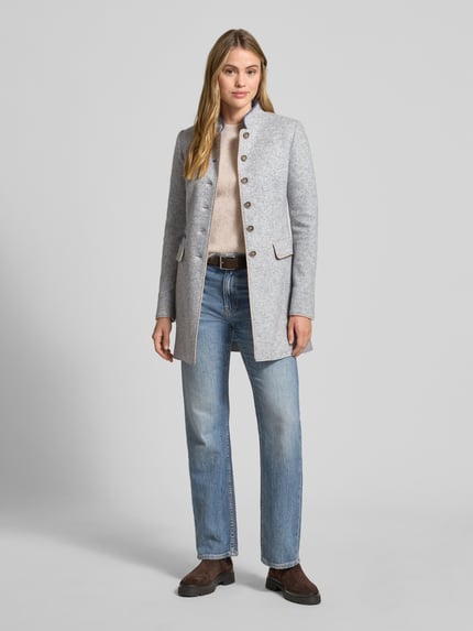 White Label Blazer met klepzakken Lichtgrijs - 1