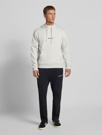 JACK & JONES Hoodie met kangoeroezak Offwhite gemêleerd - 1