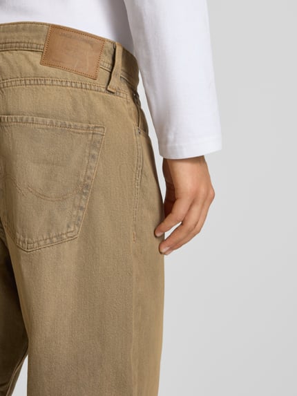 JACK & JONES Baggy Fit Jeans im 5-Pocket-Design Modell 'ALEX' Dunkelbraun 3