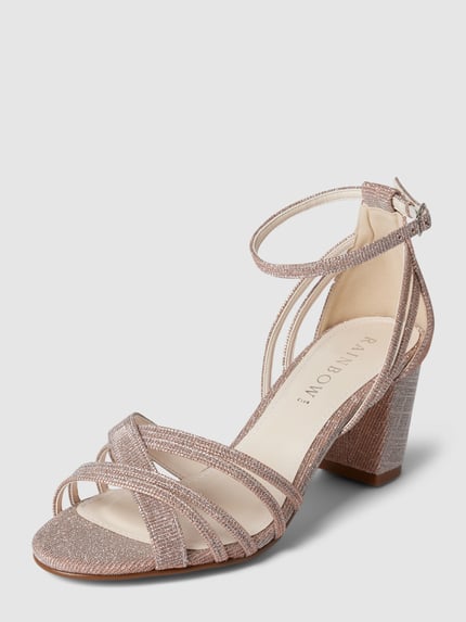 Rainbow Club Sandaletten mit Dornschließe Modell 'Jayne' Rose Gold 1