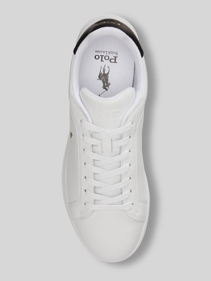 Polo Ralph Lauren sneakers van echt leer Wit - 3