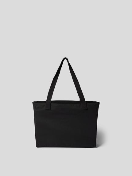ROTATE shopper met labelapplicatie Zwart - 4