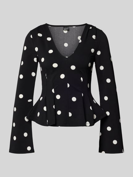 Longsleeve met V-hals Shop The Look MANNEQUINE