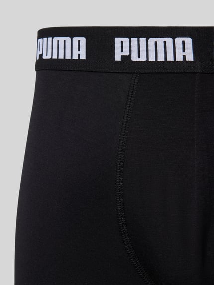PUMA Trunks mit Label-Detail im 3er-Pack Black 2
