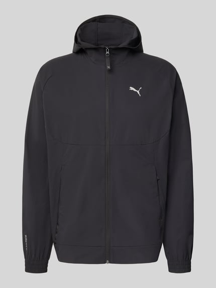 PUMA Performance Kurtka treningowa o kroju relaxed fit z kapturem Czarny 2