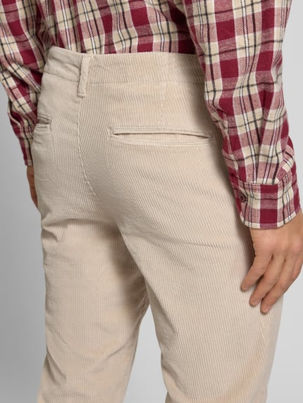 JACK & JONES Slim Fit Cordhose Modell 'Marco' Offwhite 3
