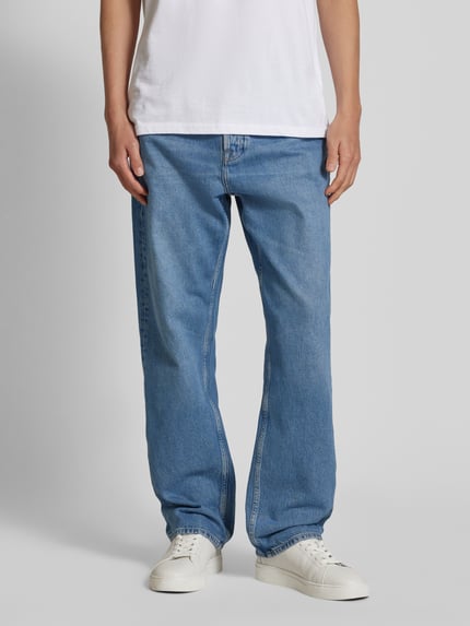 Samsøe Samsøe Regular Fit Jeans im 5-Pocket-Design Modell 'EDDIE' Jeansblau 4