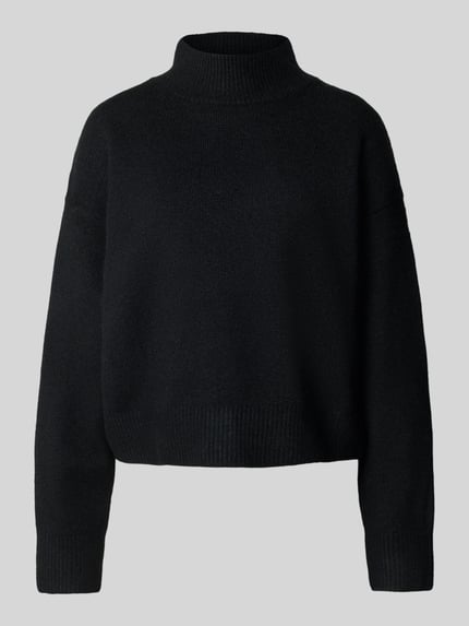 Relaxed Fit Turtleneck-Pullover mit Woll-Anteil Modell 'Paulina' Shop The Look MANNEQUINE