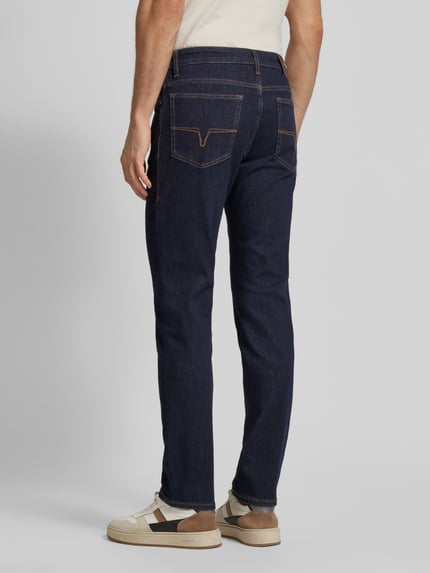 JOOP! JEANS Regular Fit Jeans mit Kontrastnähten Modell 'Mitch' Dunkelblau 5