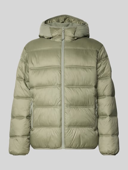 Tommy Jeans Regular fit gewatteerd jack met mesh Olijfgroen - 2