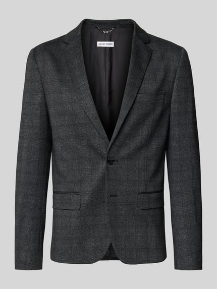 Antony Morato 2-Knopf-Sakko mit Reverskragen Modell 'ASHE' Black 2