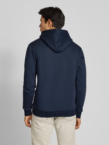 ONLY & SONS Regular fit hoodie van katoenmix, model 'CERES' Donkerblauw - 5