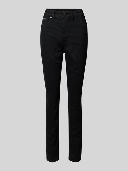 Calvin Klein Jeans Skinny Fit Jeans mit 5-Pocket-Design Black 2