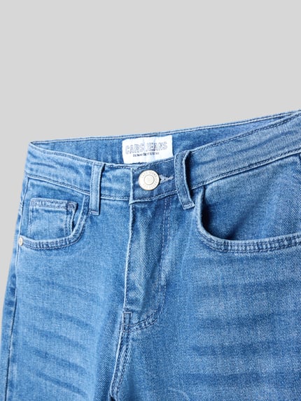 Cars Jeans Loose fit jeans met steekzakken Blauw - 2