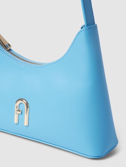 FURLA Handtasche mit Label-Detail Modell 'DIAMANTE' Aqua 3