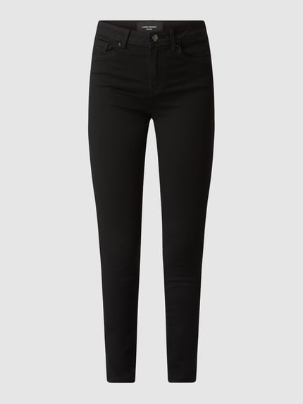 VERO MODA Skinny Jeans mit Stretch-Anteil Modell 'Tanya' Black 2