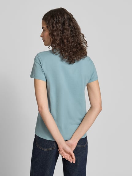 Levi's® regular fit T-shirt van puur katoen Oceaanblauw - 5