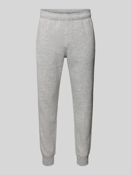 Champion Regular fit sweatpants met logostitching Middengrijs gemêleerd - 2