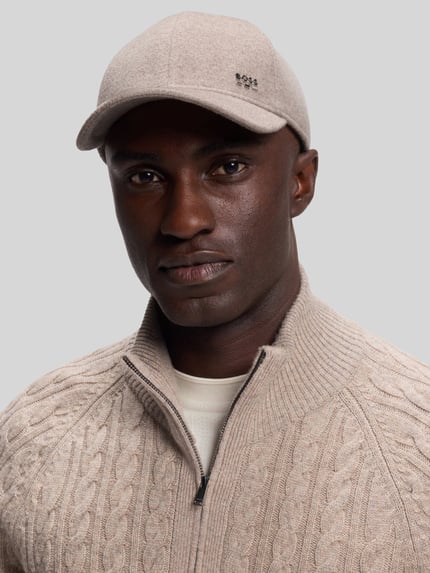 BOSS Cap mit Logo-Detail Beige 2