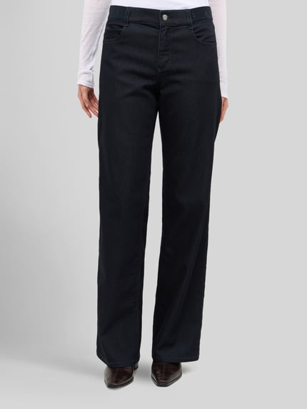 ANGELS Wide Leg Jeans aus Lyocell-Mix Modell 'Liz Sporty' Marine 4