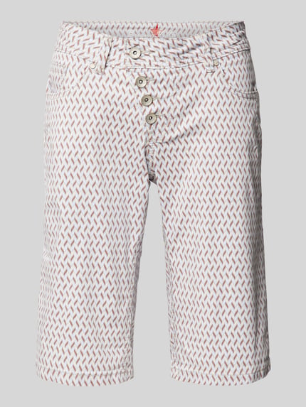 Buena Vista Regular Fit Shorts im 5-Pocket-Design Modell 'Malibu' Weiss 2