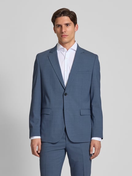 HUGO Garnitur o kroju extra slim fit z dodatkiem żywej wełny model ‘ARTI’ Szaroniebieski 4