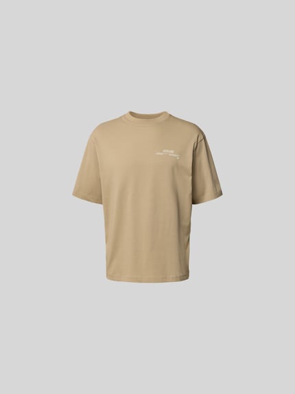 Relaxed Fit T-Shirt aus reiner Baumwolle Shop The Look MANNEQUINE