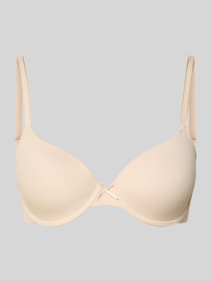 LASCANA Große Größen Bügel-BH mit Spaghettiträgern Modell 'PERFECT BASICS' Ecru 1