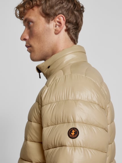 Save The Duck Steppjacke mit Zweiwege-Reißverschluss Modell 'Holden' Sand 3