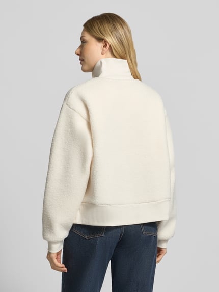 Christian Berg Woman Regular Fit Sweatshirt mit Troyer-Kragen Offwhite 5