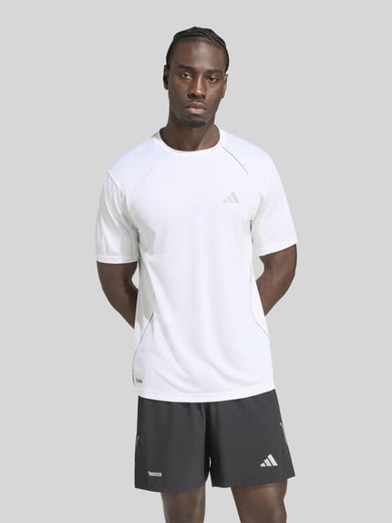 adidas Training Regular Fit T-Shirt mit Logo-Print Weiss 3