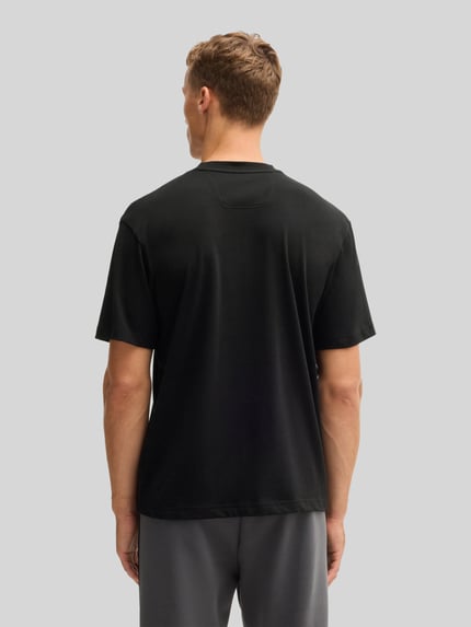 BOSS Green regular fit T-shirt van puur katoen model 'TEE 10' Zwart - 5